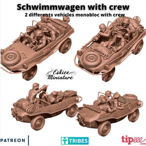 WW2 ドイツ シュビムワーゲン セット