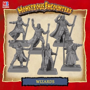 28/32 mm Klassiska trollkarlar (Monstruösa möten)