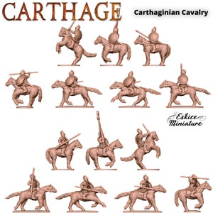 Ancient Carthaginian Cavalry Set