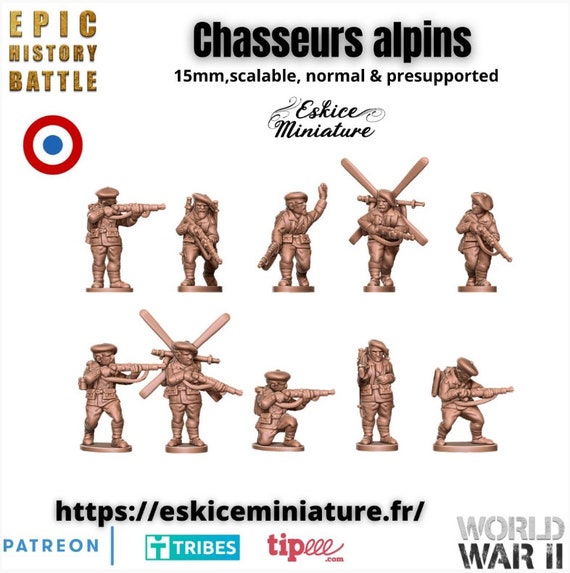 WW2 French Chasseurs Alpins Set - Canada