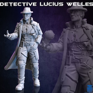 28mm Detective Lucius Welles (Heroic Scale)