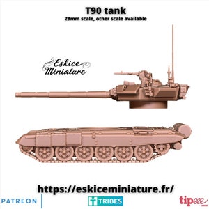 Moderne russische T-90 Panzer Set