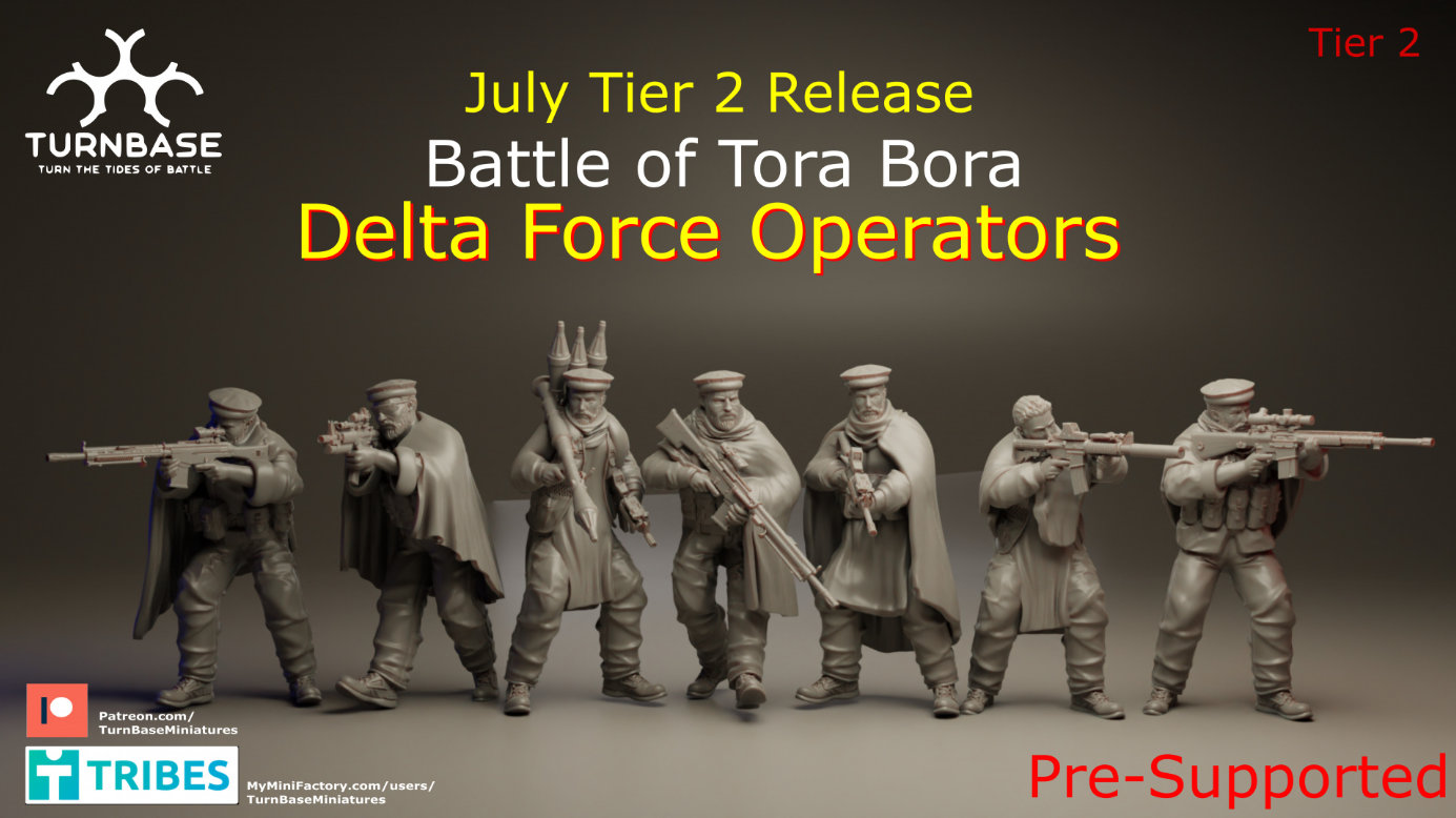 Battle of Tora Bora: Delta Force Operators Set - Etsy