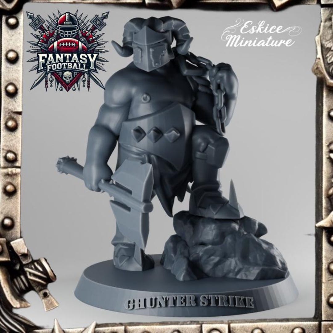 Figurine Skink Brobl - Star Player Pour Blood Bowl - Fantasy Football - Fabriqué En France