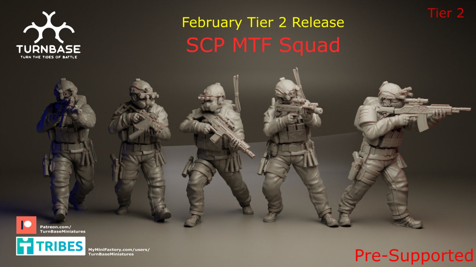 SCP MTF Squad Set - Etsy