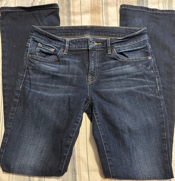 Guess jeans, low rise, dark wash