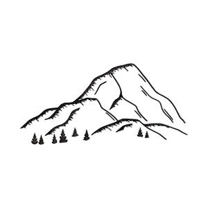 Berge Stickmaschine, Stickmuster in 5 grösse