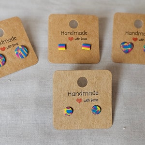 Pansexual Pride Earrings | Subtle Pride Jewellery | Subtle Pan Pride | Pride Studs