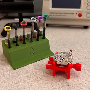 Watchmaker Screwdriver Stand - Simple stand to protect your screwdrivers and keep them where you need them.