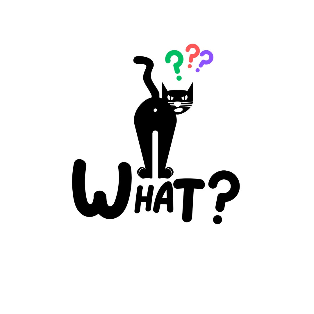 Cute Kitten Sublimation Print Cats Silhouette Svg for Digital Download