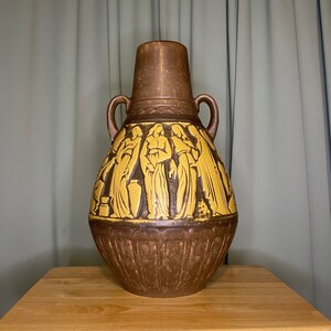 ドイツ Scheurichの大きなジャグの花瓶】ミッドセンチュリー 100