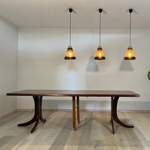 Mesa extensible de teca, Gudme Møbelfabrik, años 60/70