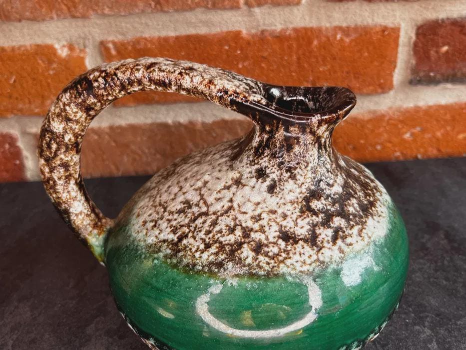 Jopeko 404/18 Ceramic Vase. Fat Lava. West Germany Pottery. - Etsy