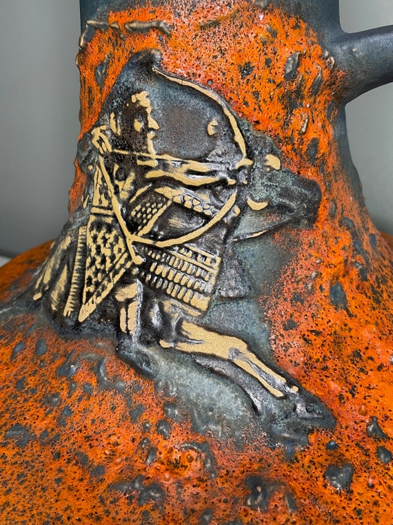 【Fat Lava】ファットラヴァ Walter Gerhards Walter Gerhard-- 34.5cm | Fat Lava & German Art Pottery