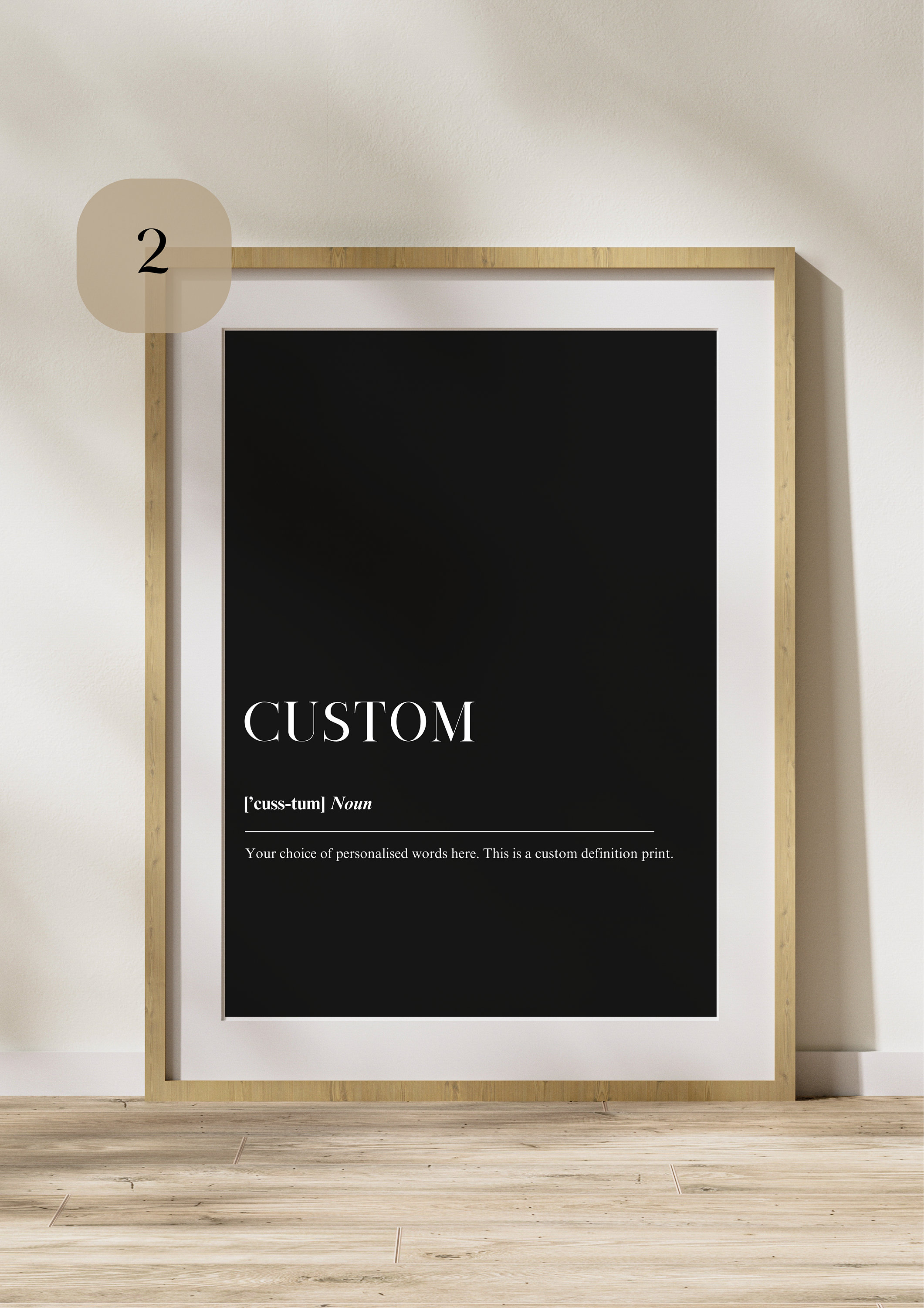 Custom Definition Print, Personalized Word Art (digital Download) - Etsy
