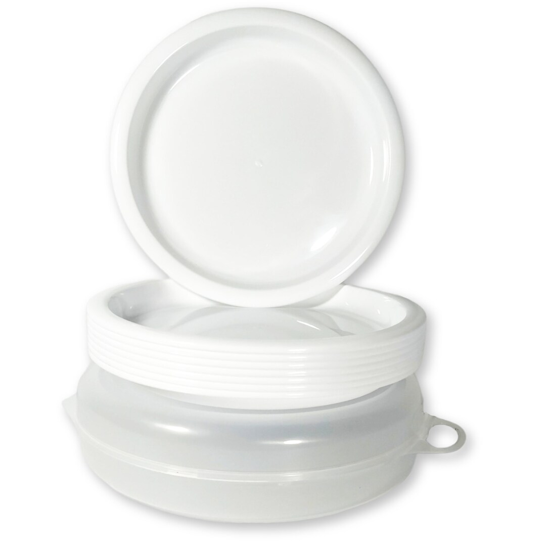 Plastic Camping Plates Durable and Lightweight Small Plates for Daily