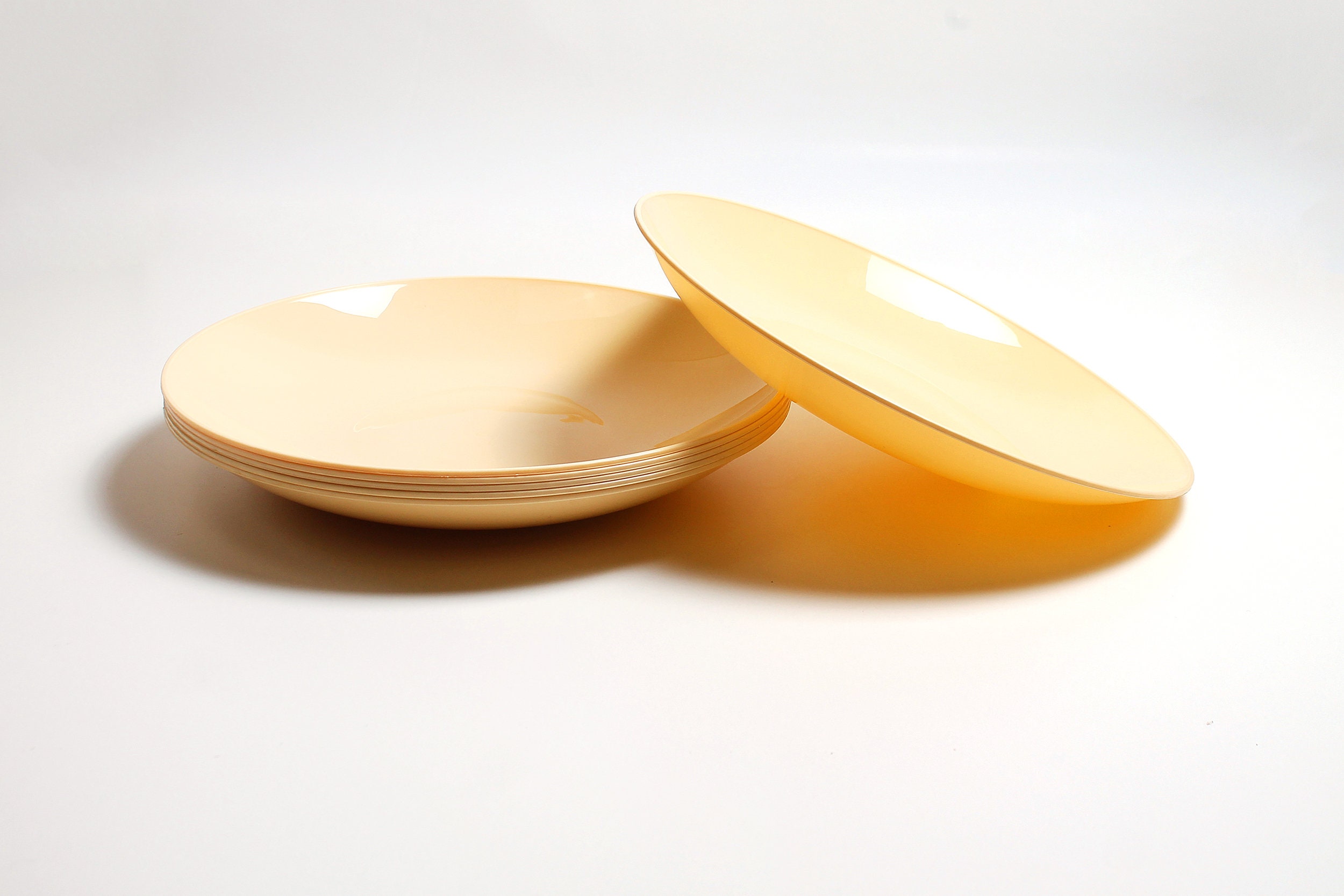 6 Pack Large Plastic Platters Party Serving Trays and Platters Set for Appetizers, Desserts