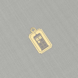 5 Pcs Rectangle Charms,  Raw Brass, Diy Jewelry, Police Phone Box Charm, Dr Who Time Machine, Rectangle Charm, Movie Charm