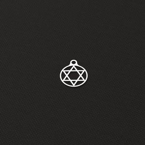 Sterling Silver Star of David Charms, Jewish, Religious, Star Charms,Hexagram Charms, Wholesale