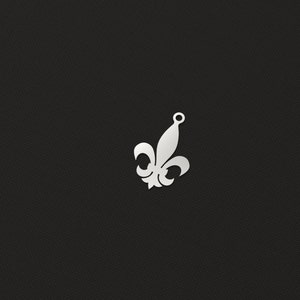 Sterling Silver Fleur de Lis Charms, Iris Flower Pendant, Lily Petal Charm for Necklace Bracelet Supply