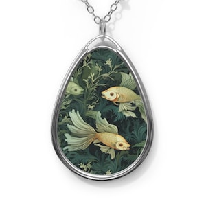 Koi Fish Necklace Koi Pendant Fish Lover Jewelry Japanese Koi Necklace Water Symbol Jewelry Koi Fish Fashion Fish Pendant Zen Jewelry Gift