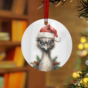 Weihnachten Emu Weihnachten Ornamente Emu Liebhaber Geschenk Emu Urlaub Ornament Aussie Christmas Ornament Festliche Emu Weihnachtsdekor Emu Sammlerstück