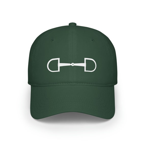 Horse Bit Equine Baseball Cap Horse Cap Dressage Cap Hunter  display picture 1