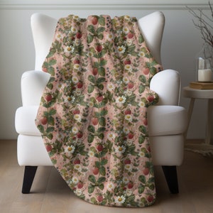 Strawberries Blanket