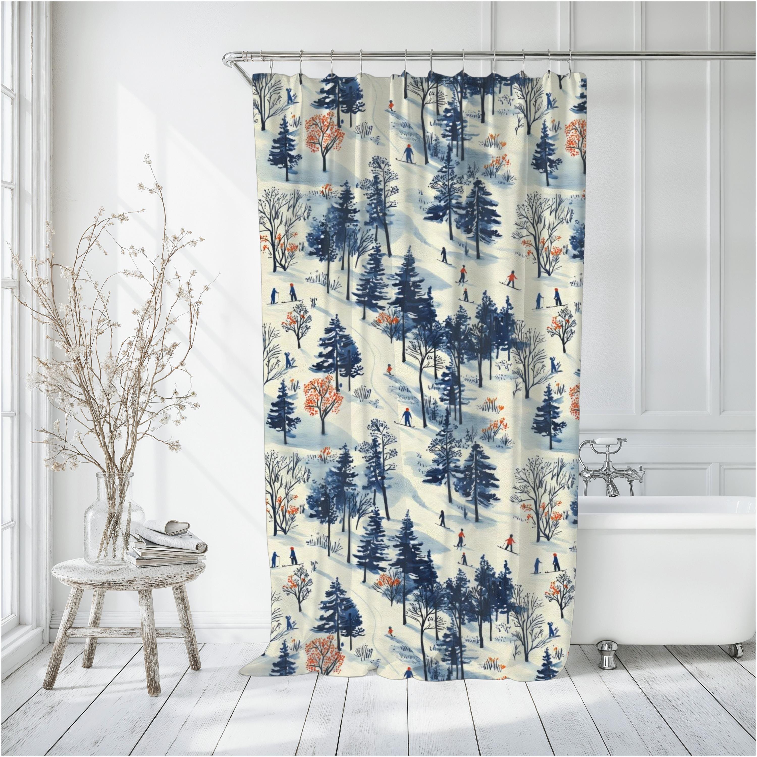 Rustic Forest Shower Curtain | Pottery Barn