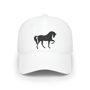 Horse Baseball Cap Dressage Horse Hat Equestrian Style Cap Horse Show Cap Barn Gift Horse Crazy Girl Hat Horse Rider Cap Equine Apparel Gift