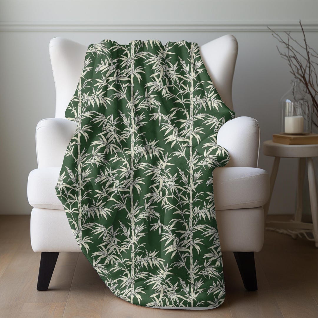 Garden Mode Bamboo Blanket main image 1