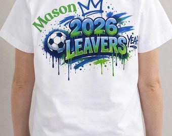 Boys school leavers shirt | personalised school leavers shirt