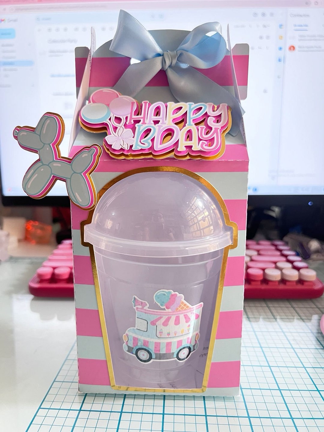 Cup Holder 12oz / Template / SVG / Studio.3 / Cricut / Cameo / Brother