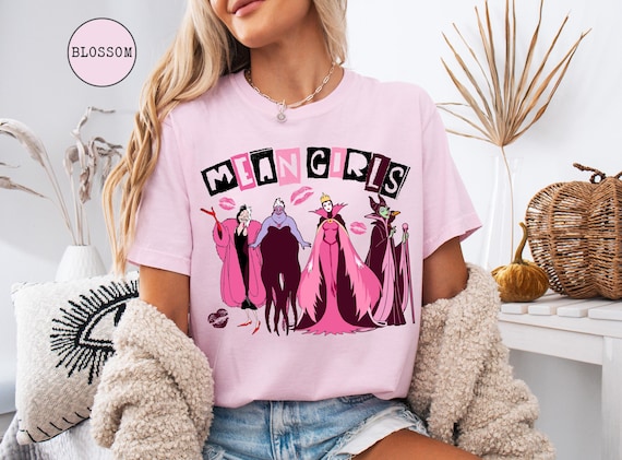 Comfort Colors Mean Girls Shirt, Disney Villain Tee, Valentines Day Shirt, Disney Trip Tee, Villain Love Tank, Halloween Shirt