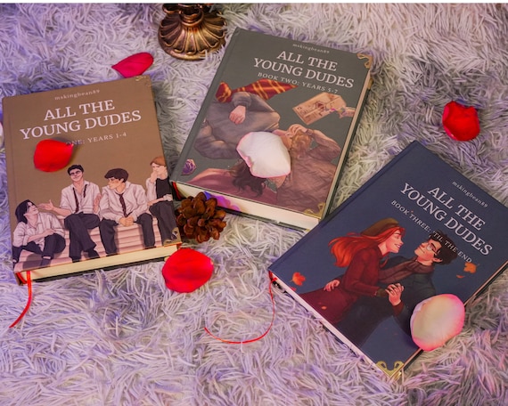 All the Young Dudes Book Full Series. 2 Styles Hardcover