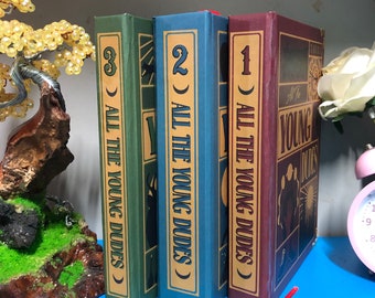 All The Young Dudes Book . Hardcover Bookbinding. Full Series.3-Volume Hardcover Collection
