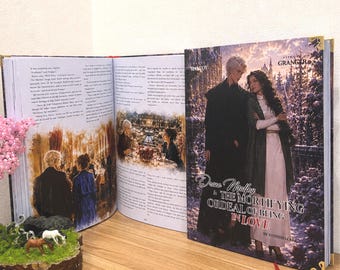 Draco Malfoy i upokarzająca próba bycia zakochanym Fanfic Książka w twardej oprawie, kolorowe strony A4
