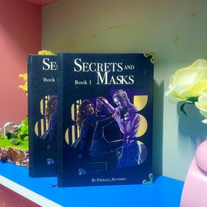 Secrets and MasKs Book .  Hardcover Bookbinding. Full Series.2-Volume Hardcover Collection