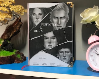 Juego de libros Perfectly in Pieces - Encuadernación de tapa dura - Detalles metálicos