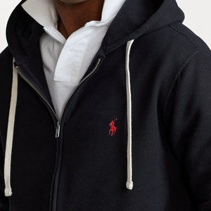 Polo con cappuccio e zip Ralph Lauren immagine 3