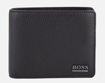 Portafoglio Hugo Boss Moneme Nero da Uomo 50261708