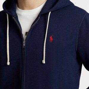 Polo con cappuccio e zip Ralph Lauren immagine 10