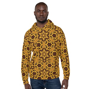Golden Mandala Unisex Hoodie