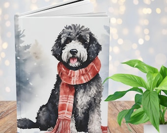 Portuguese Water Dog Paws for Thoughts Journal, Portuguese Water Dog Owner Gift, Portuguese Water Dog Mom Gift, Portuguese Water Dog.