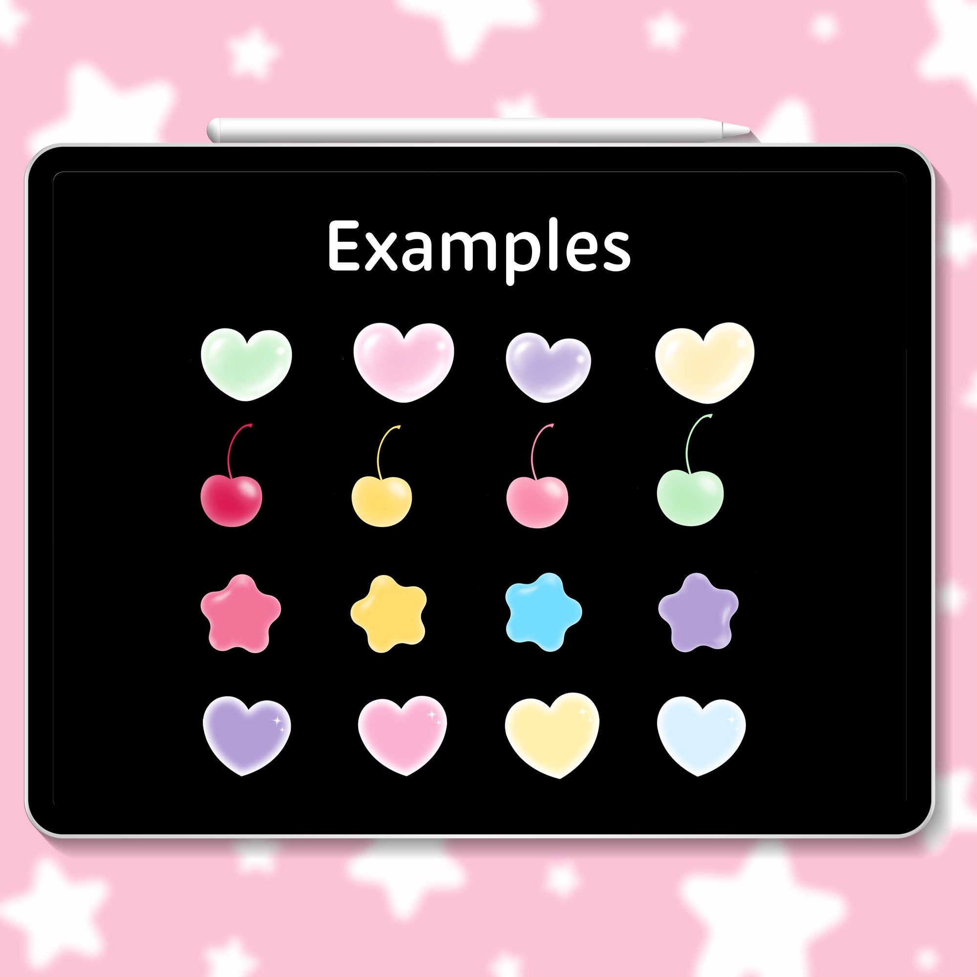 Cute Procreate Jelly Brushes Etsy