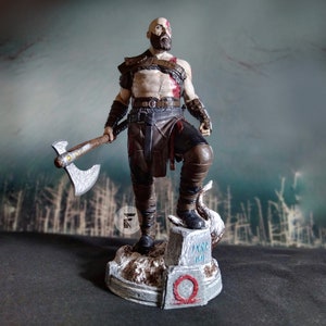 Thor - God Of War Ragnarok Garage Kit Figure Collectible Statue Handmade  Gift