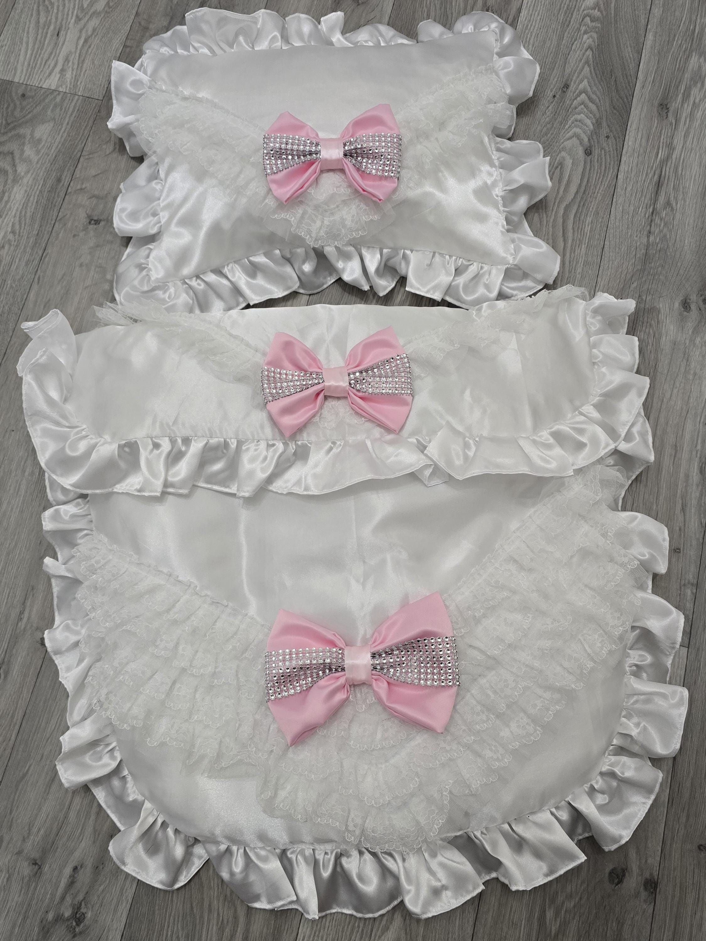 Best frilly pram sets Discount