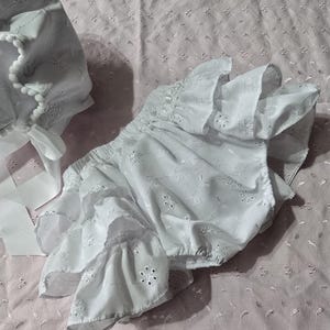 Broderie anglaise frilly pants - frilly bloomers - frilly Nappy cover -  Diaper pants