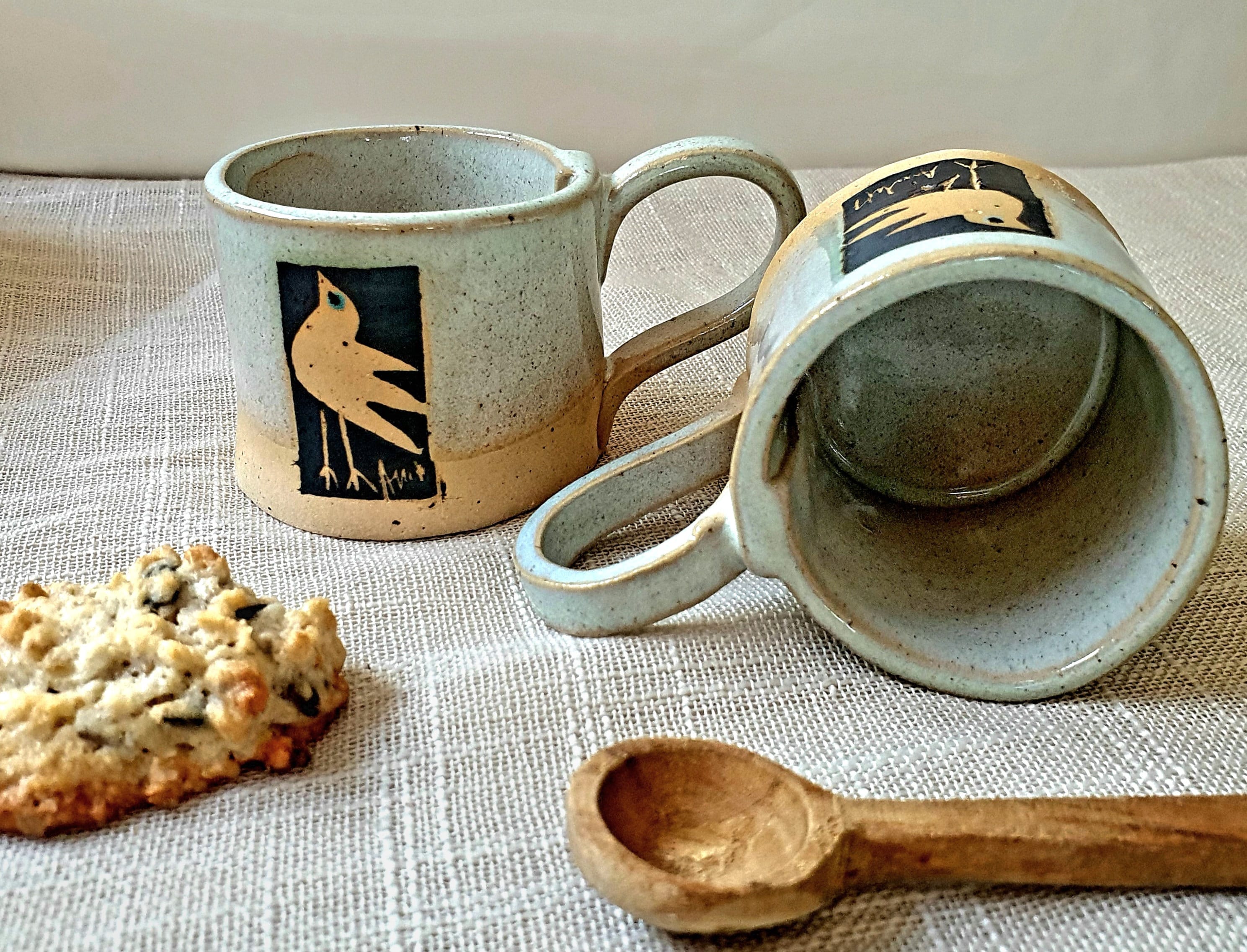 Espressotassen mit Henkel | 2er-Set Tassen | Kaffee Tasse | Modernes Geschenk