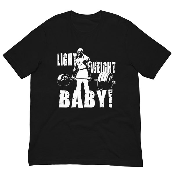 Koszulka unisex mr olympia x8 Ronnie Coleman lekka koszulka Baby-Ronnie Coleman koszulka potu prezent